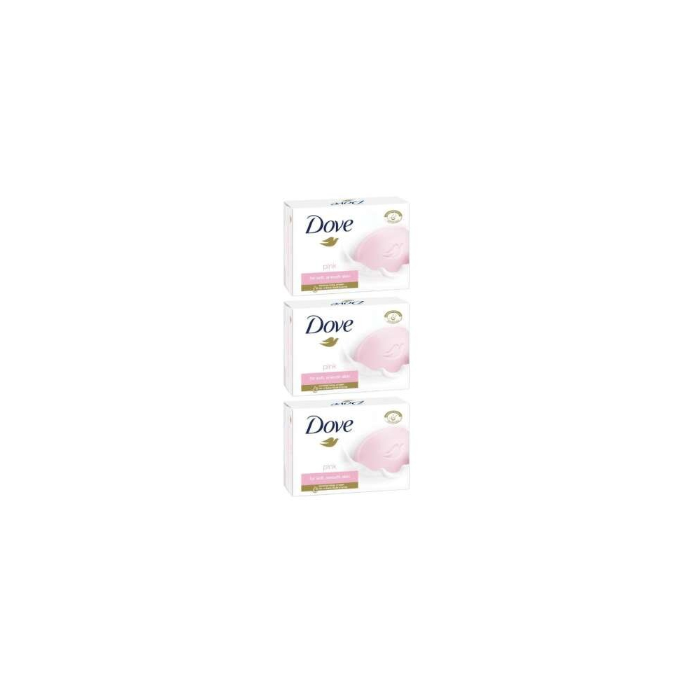 Dove Soap Pink 2 Bars (Pack of 3)