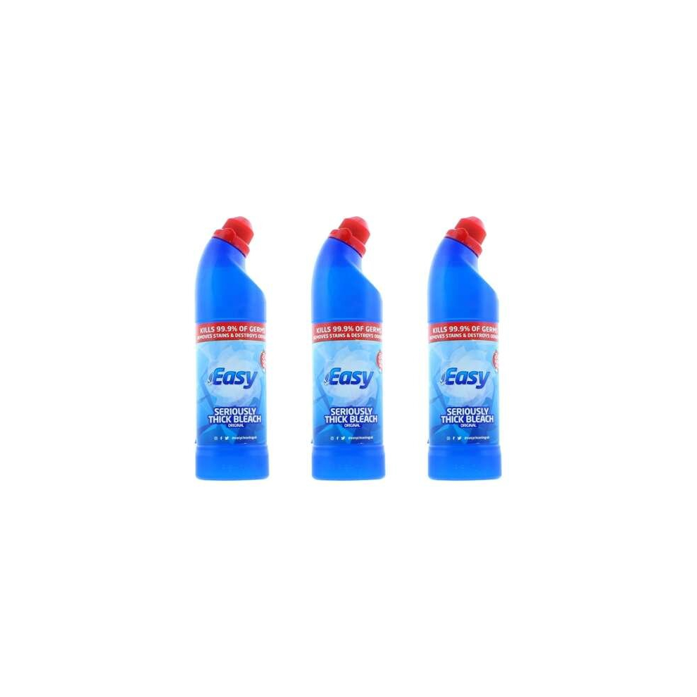 Easy Seriously Thick Bleach Original 750ml (655143) (Pack of 3)