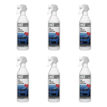 HG Car Insect Remover, Removes Dried Out Bug Stains & Residue 500ML 239050106 (Pack of 6)