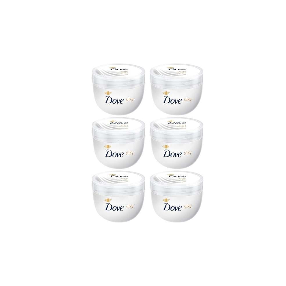 Dove Silky Nourishment Body Cream 300ml (Pack of 6)