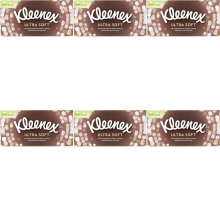 Kleenex Ultra Soft Tissues - 80 Tissues in box (Pack of 6)