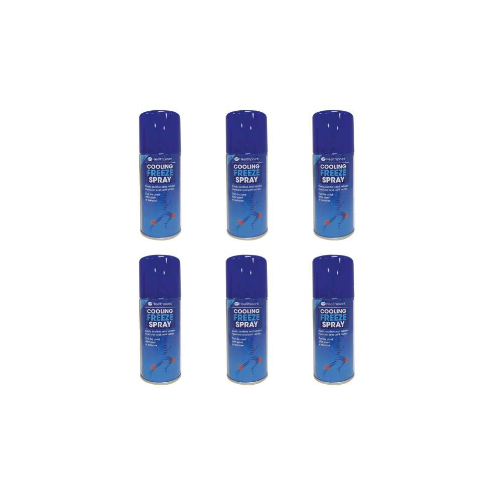 HEALTHPOINT FREEZE SPRAY 125 ML (Pack of 6)