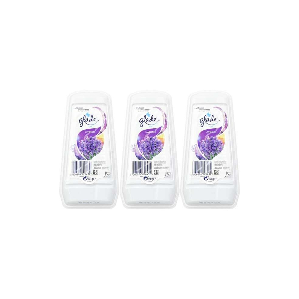 Glade Breeze Solid Gel Air Freshener Lavender/Jasmine 150 g (Pack of 3)