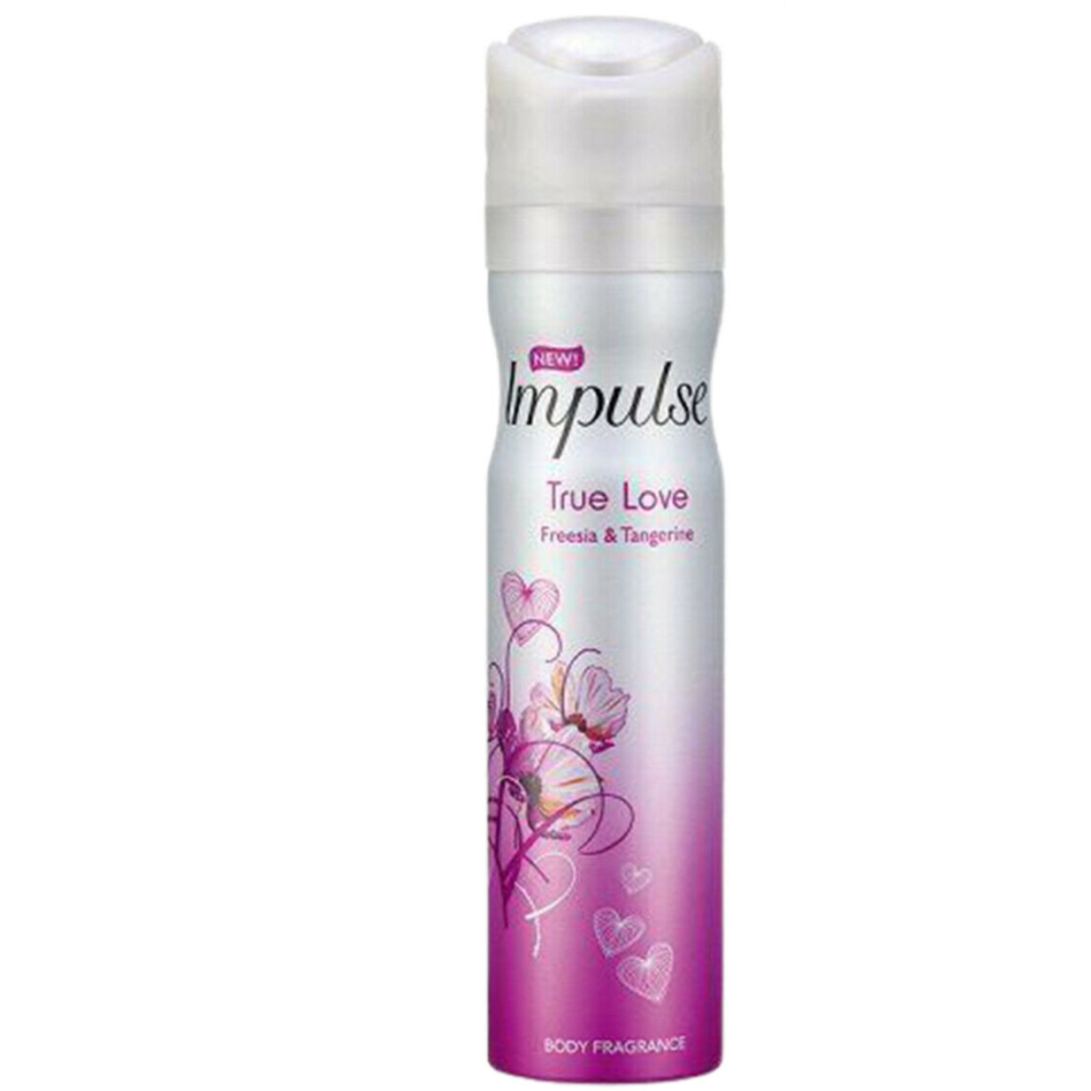 Impulse True Love Body Spray, 75ml H13