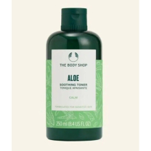 The Body Shop Aloe Vera Toner, För Känslig Hy, Vegan, 250ml