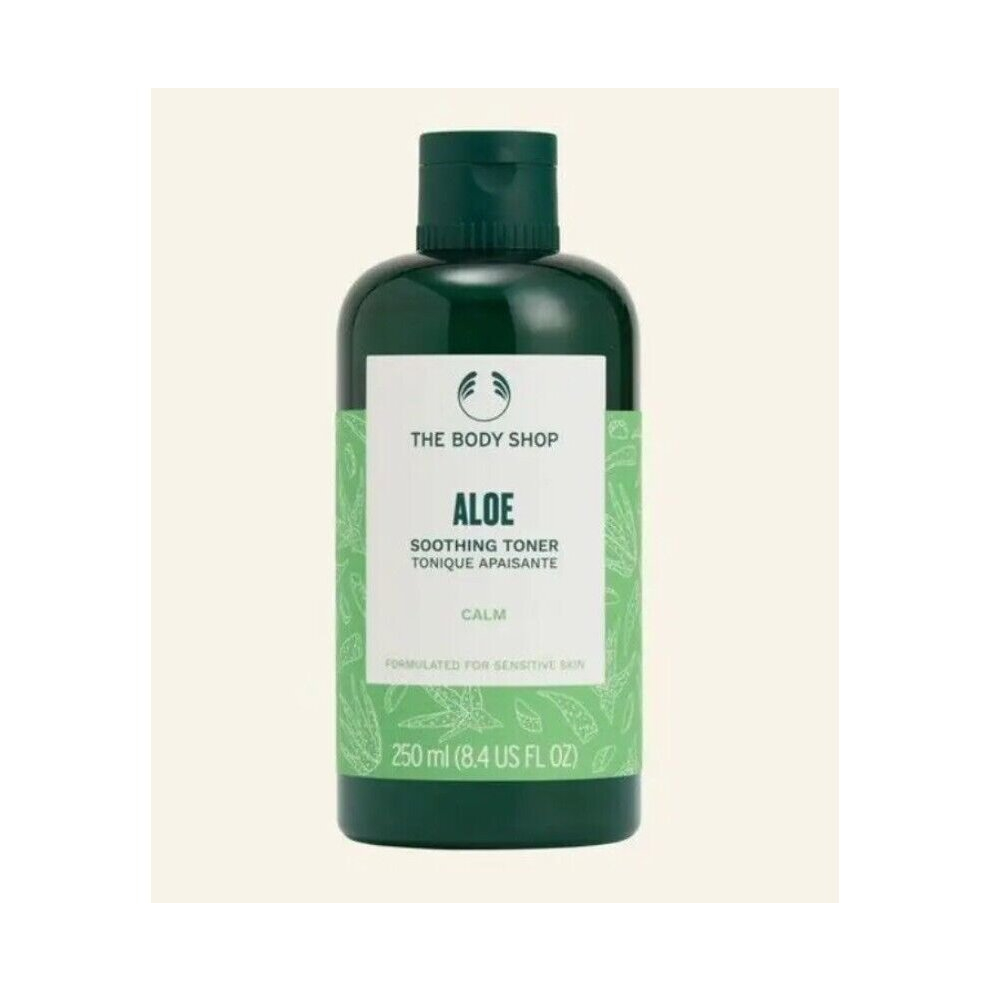 the body shop aloe soothing toner - 250ml