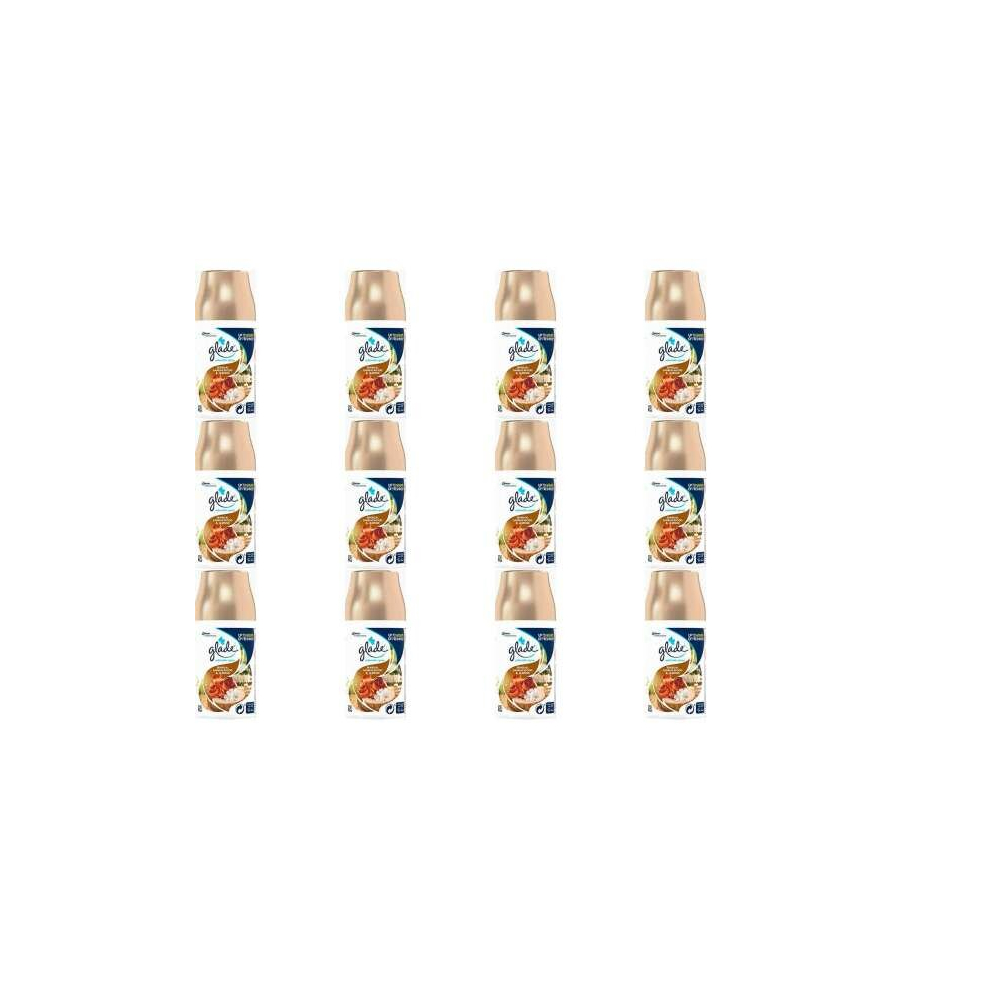 Glade Automatic Spray Refill Sandalwood & Jasmine Air Freshener 269ml (Pack of 12)