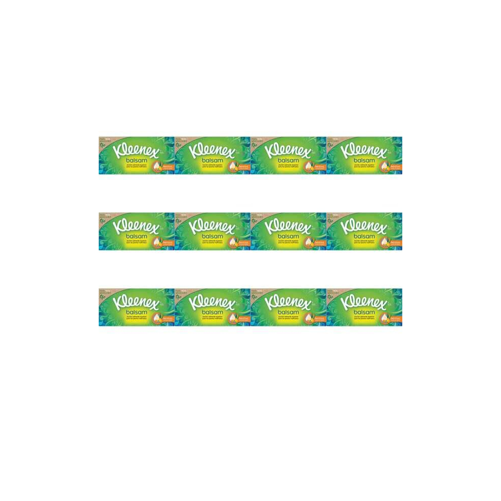 Kleenex Balsam Tissues Box (Pack of 12)