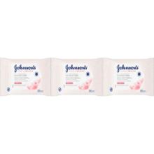 Johnson's Face Care Makeup Be Gone Refreshing Wipes - 25 wipes (Pack of 3)