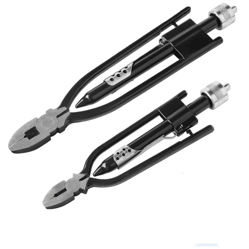 2 Pack Aircraft Safety Wire Twist Pliers, 9" 6" Twist Pliers Racing Lock Forged Car Aircraft 9023832757554