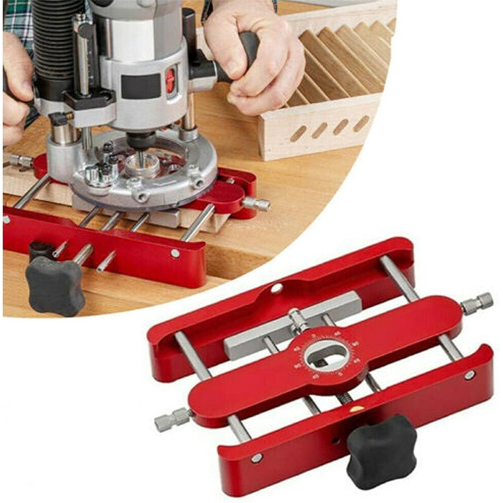2-In-1 Precision Mortising Jig And Woodworking Jig For Locating Hole Punches, Clamping Connector For Woodworking 9023832756397