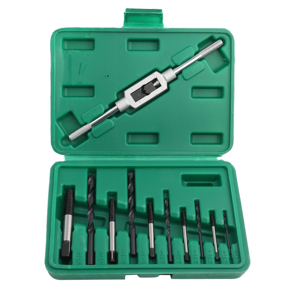 11Pcs Broken Screw Extractor Broken Screw Drill Bits And Extractor Set Bolts Fasteners Removed Removal Tool 9023832757431