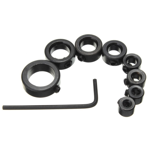 Piece Tools and Instruments Bits Limit - Ring 3,4,5,6,8,10,12,16mm Drill Stop Assortment for Consistent Drill Bits Drilling (Pack of 8) 2