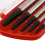 Set of 5 broken screw extractor bits from 3 to 19 mm 5