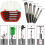 Set of 5 broken screw extractor bits from 3 to 19 mm 3