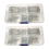 350Pc SPLIT PINS Cotter Fixings Set Assorted Sizes Zinc Plated Steel Hard Case 1
