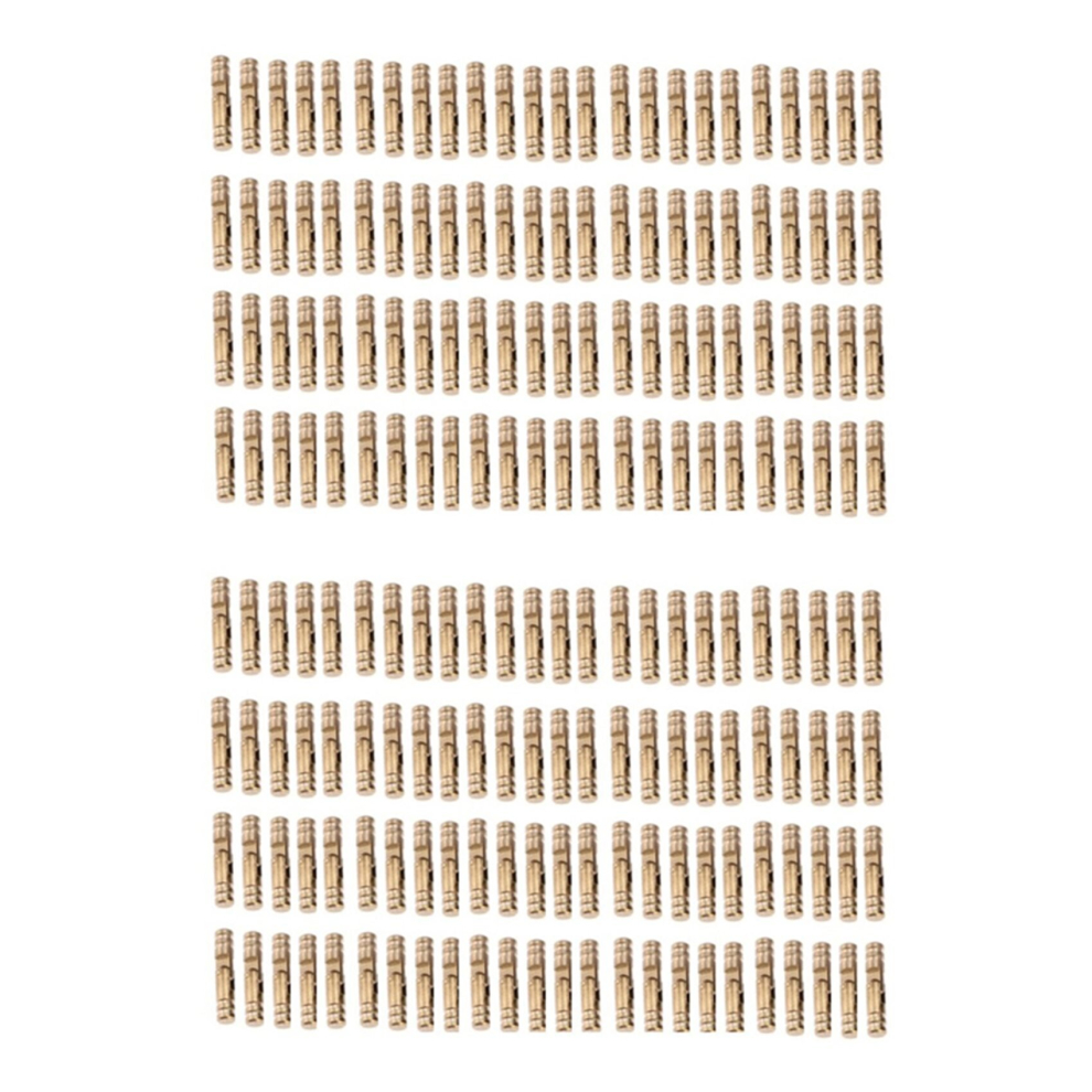 200Pcs Brass Concealed Barrel Hinges Jewelry Wood Boxes Cabinet Invisible Furniture Hinge 4X20mm 4853745038458