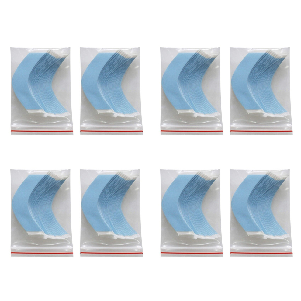 Spactz Unisex Not,Specified 144Pcs/Lot Strong Hair Wig Tape Double Adhesive Extension Tape Strips For Toupee/Lace Front Wigs Film Cc Shape
