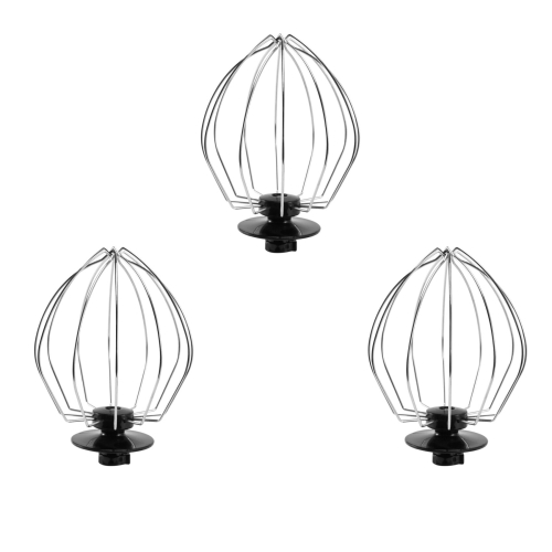3X Stainless Steel Balloon Wire Whip Mixer Attachment for EPRO Flour Cake Balloon Whisk Egg Cream Kitchen Tool