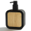 (Black) Elegant Soap Dispenser With Bamboo Decoration For Bathroom Kitchen 1
