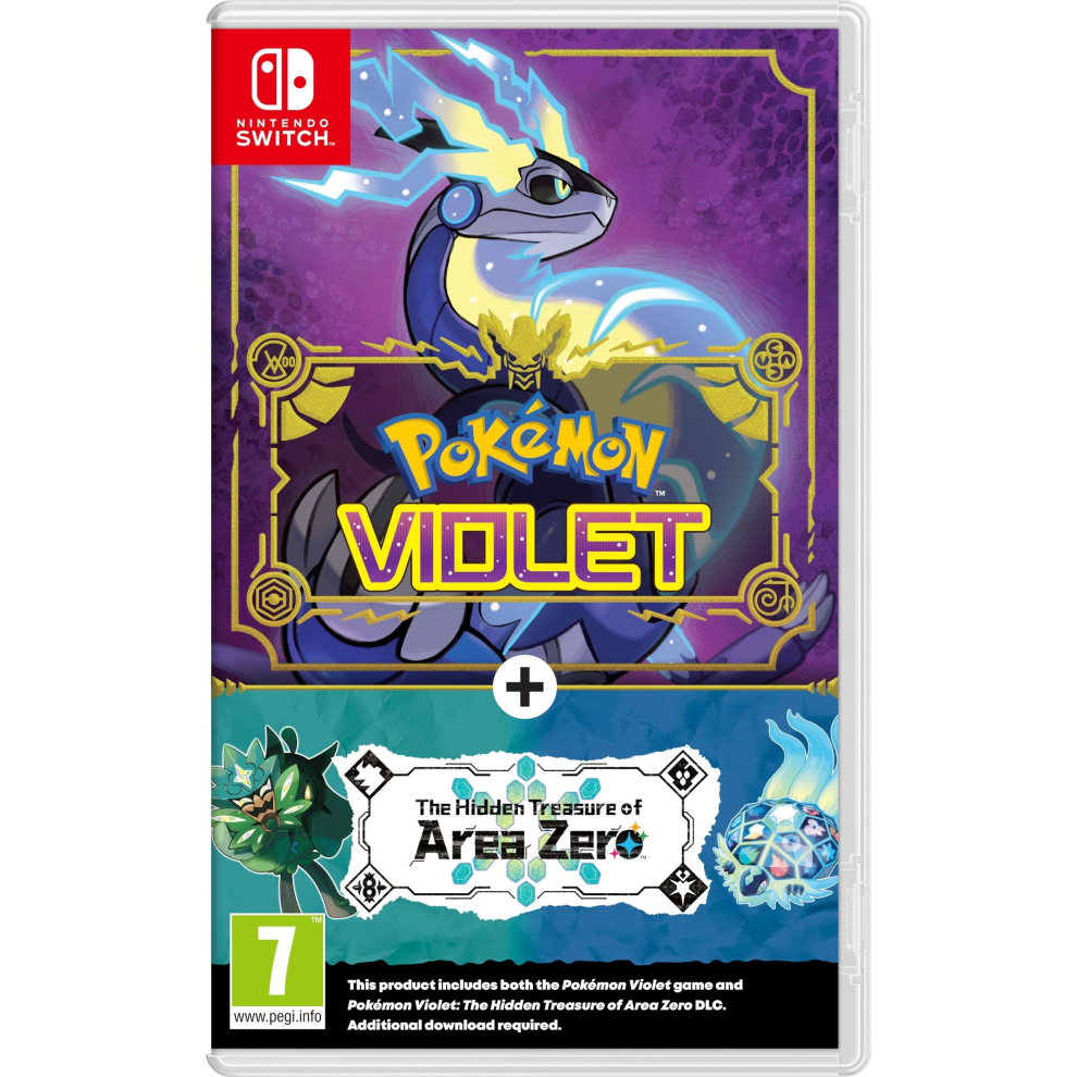 Pokemon Violet + The Hidden Treasure of Area Zero DLC /Switch