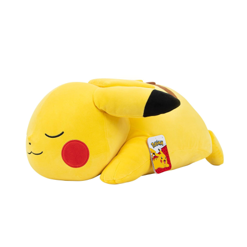 Pokémon Plüsch - Pokémon - Schlafender Pikachu - 18 Zoll - Gelb - BOTI 1