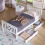 Wooden Bed Frame with Drawers Single Storage Bed Solid Pine Wood 14