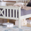 Wooden Bed Frame with Drawers Single Storage Bed Solid Pine Wood 7