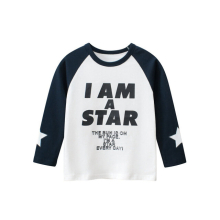 (D, 3T) 2024 Spring Autumn Boys Clothes Cartoon Top Children's T-Shirt Casual Long Sleeve O-Neck Bottoming Shirt Monkey Lion Kids Outfit