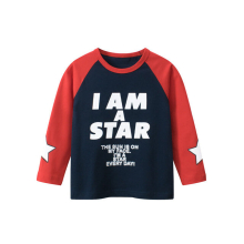 (E, 2T) 2024 Spring Autumn Boys Clothes Cartoon Top Children's T-Shirt Casual Long Sleeve O-Neck Bottoming Shirt Monkey Lion Kids Outfit