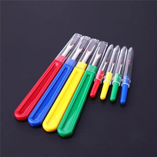 8Pcs/set Thread Cutter Plastic Handle Seam Ripper Stitch 1