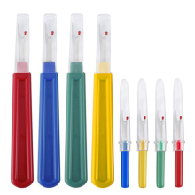 8Pcs/set Thread Cutter Plastic Handle Seam Ripper Stitch