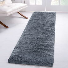(60cm x 220cm (2ft x 7ft 3")- Runner Rugs Carpet) Large Grey Rugs Non-Slip Area Rug Living Bedroom