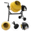 Living And Home Electric Portable Cement Concrete Mixer with Wheels 5