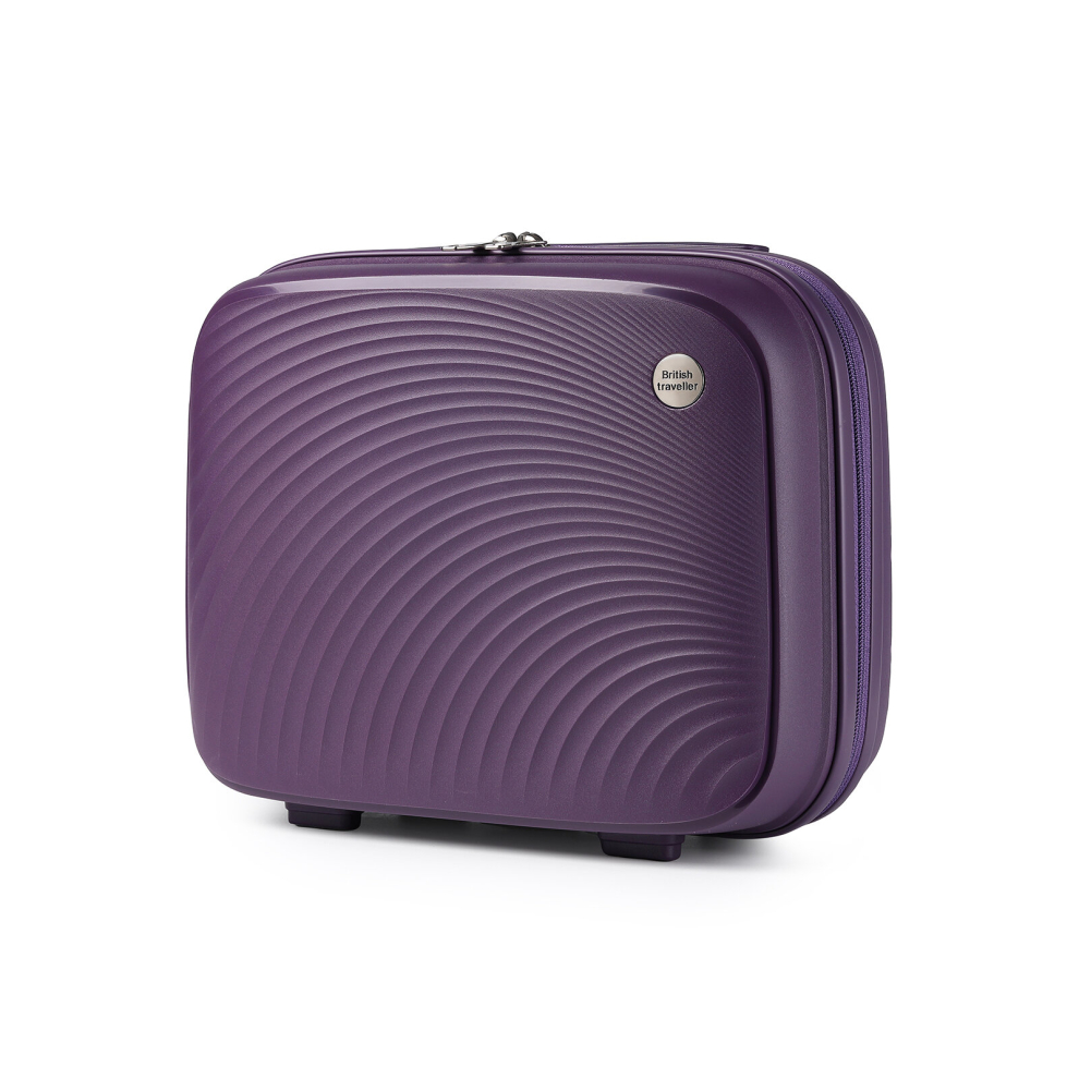 British Traveller (14 Inch) 14/20/24/28Inch Pp Hard Shell Suitcase Purple