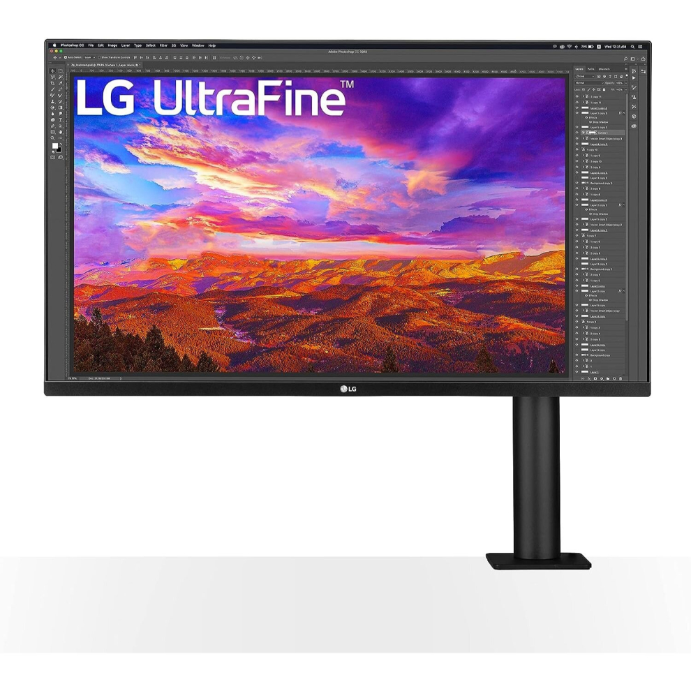 LG 32UN88AP-W computer monitor 80 cm (31.5") 3840 x 2160 pixels 4K Ultra HD Black