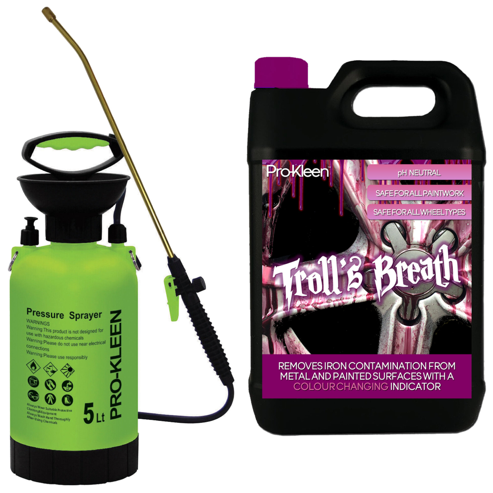 Pro-Kleen (5L) Troll's Breath & Manual Pump Sprayer 5L