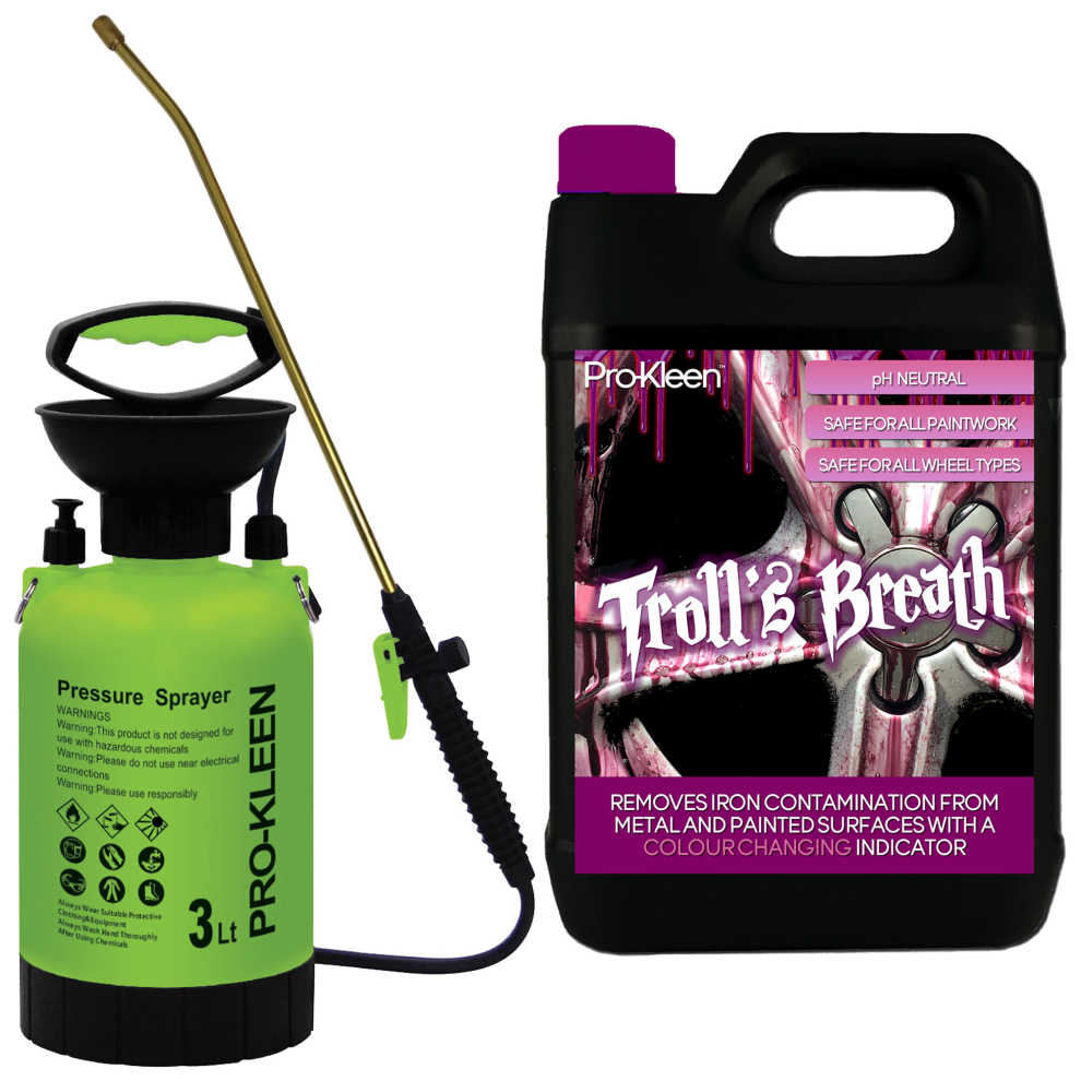 (3L) Pro-Kleen 5L Troll's Breath & Manual Pump Sprayer