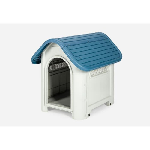 (Dog Kennel without Safety Door) Pets Instinct Durable Plastic Dog House Dog Kennel with Ventilation for Outdoor Indoor Ideal for Small/Medium Dogs, Cat and for many small Pets