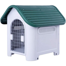 (Dog Kennel With Safety Door) Pets Instinct Durable Plastic Dog House Dog Kennel with Ventilation for Outdoor Indoor Ideal for Small/Medium Dogs, Cat and for many small Pets