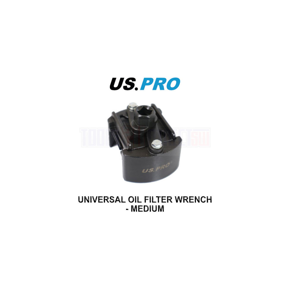 US PRO Tools Adjustable Universal Oil Filter Wrench Medium 80 - 105mm 7171