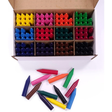 Major Brushes Assorted Wax Crayons Class Pack Of 144