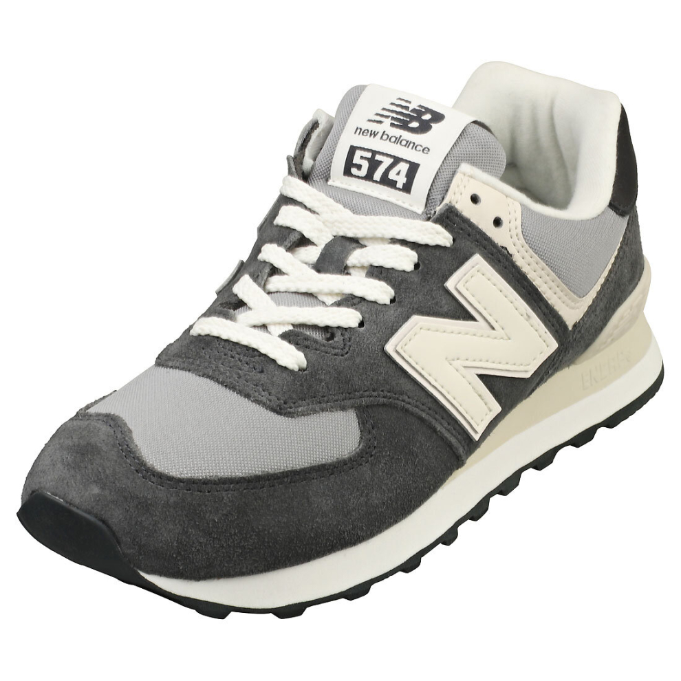 (4) New Balance 574 Womens Casual Trainers in Grey