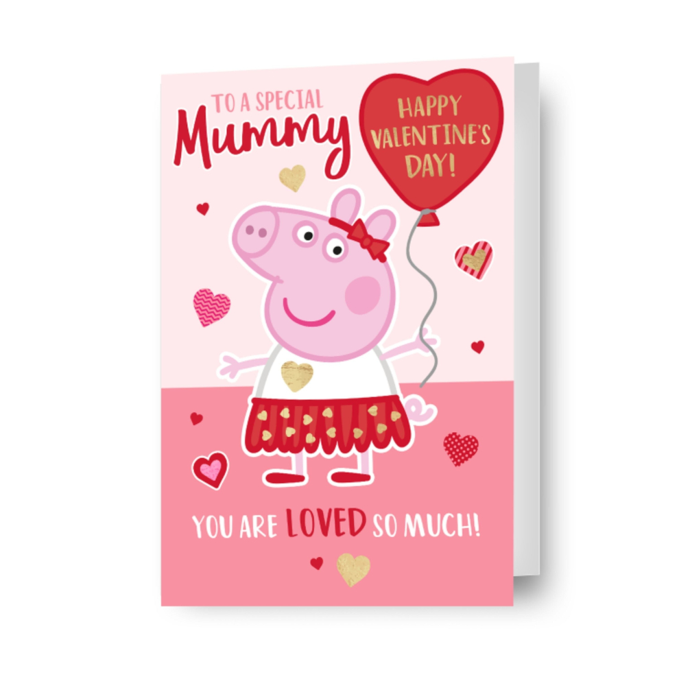 Peppa Pig 'Special Mummy' Valentine's Day Card