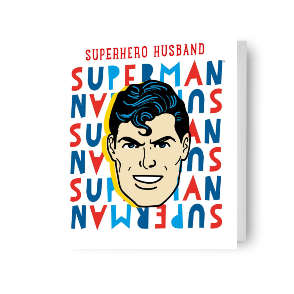 Warner Bros 'Superhero Husband' Valentine's Day Card