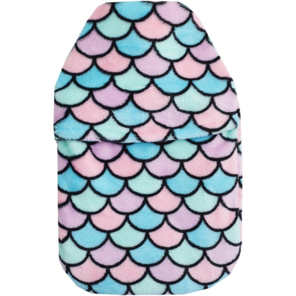 Vagabond Cuddlesoft Fleece Hot Water Bottle: 2L Mermaid