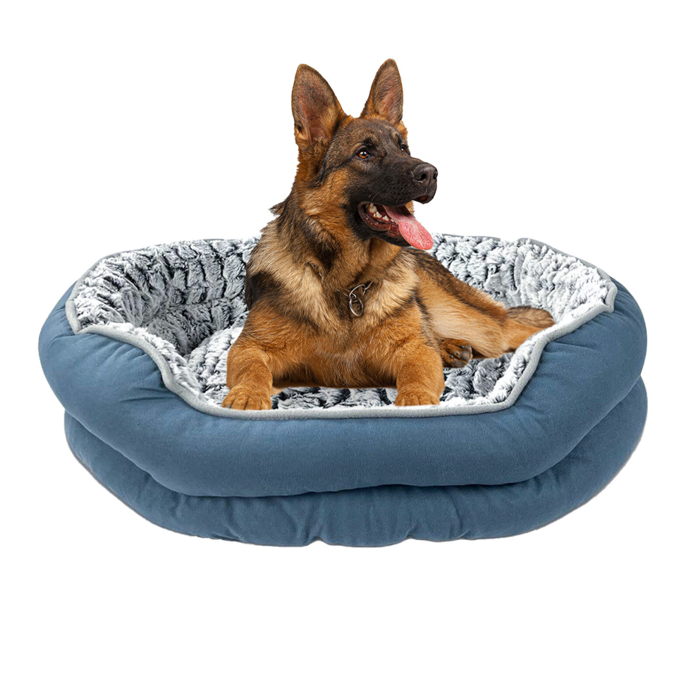 Pet Dog Bed Cat Beds Luxury Soft Washable Puppy Cushion Warm Pet Basket