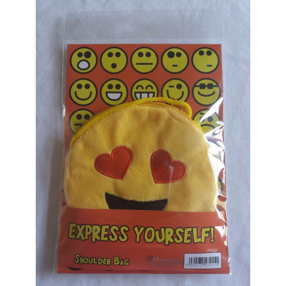 Express Yourself Emoji Funny Face Shoulder Bag (R)