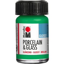 Marabu Porcelain Ceramic & Glass Glossy Paint Apple 15ml