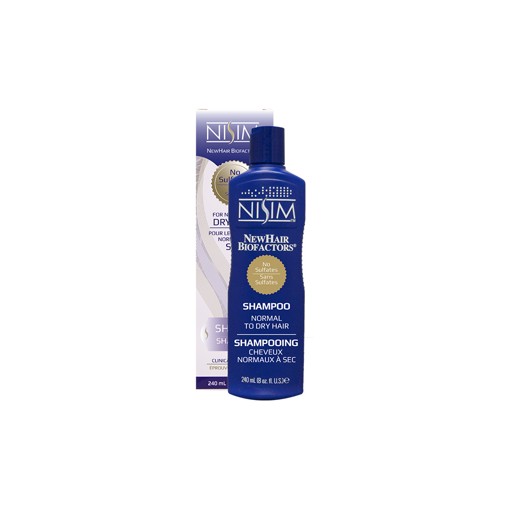 Nisim Hair Loss Shampoo Treatment Thinning Dry Scalp NO SLS Men Women